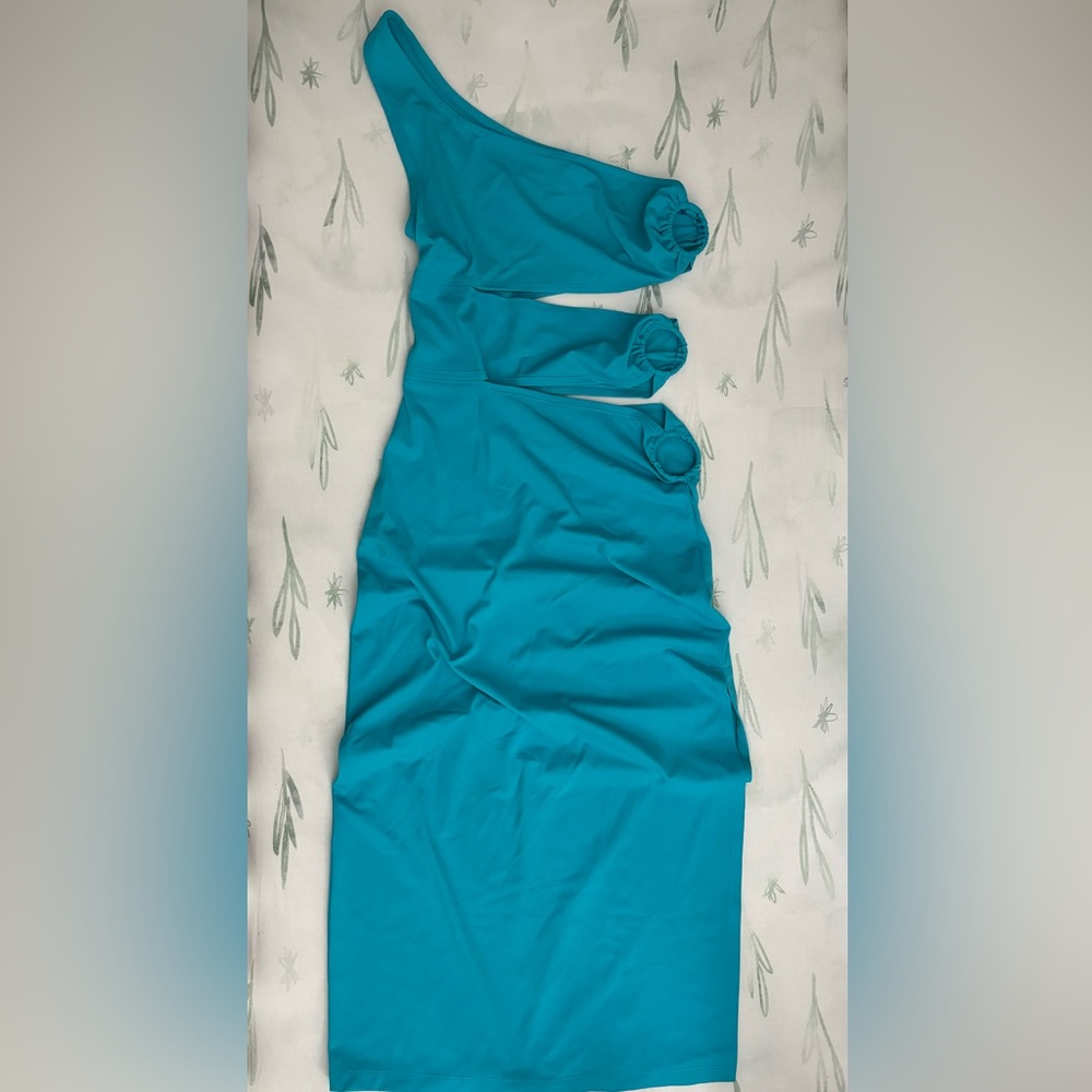 Blue dress